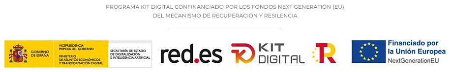 Logotipos de los organismos públicos que Financia la web